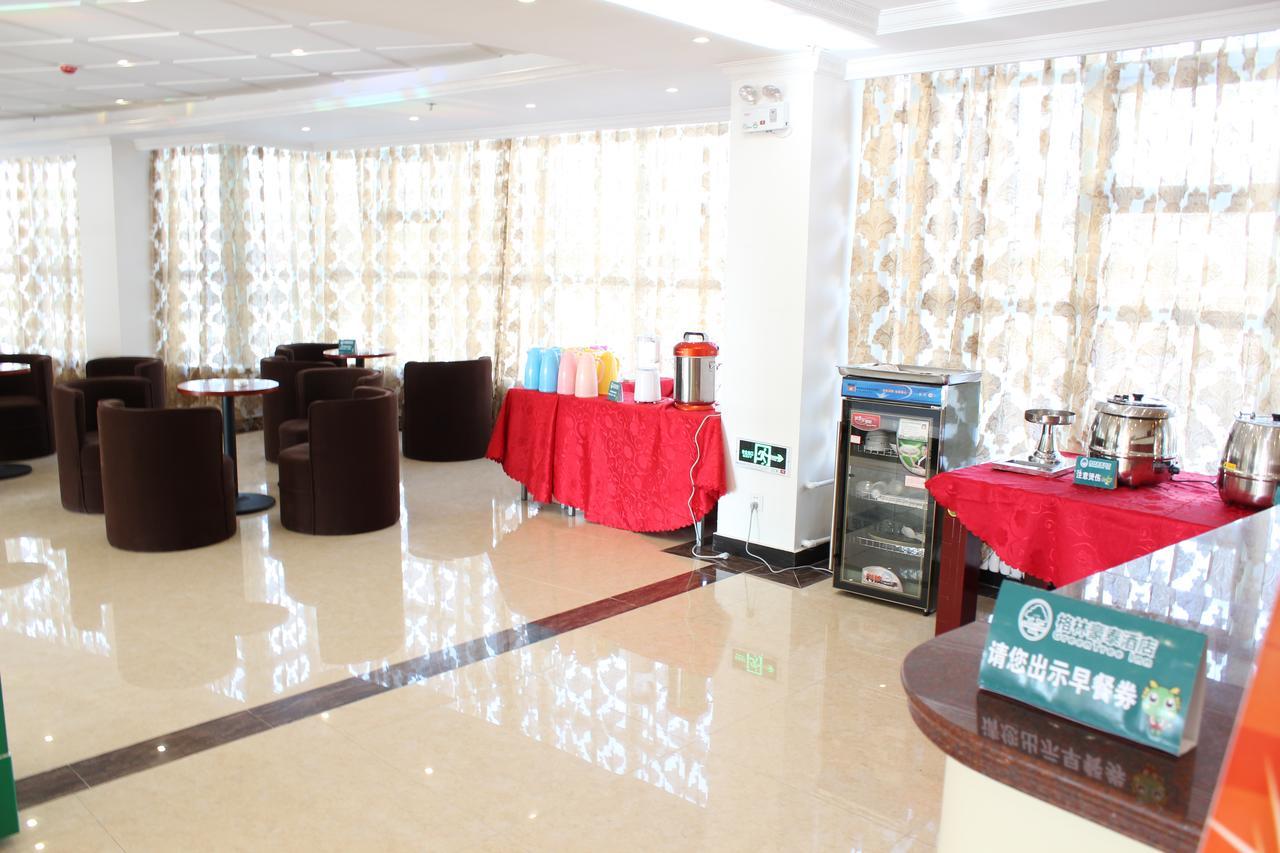 Greentree Inn Zhejiang Ningbo Dongqian Lake Yinxian Avenue North Mozhi Road Business Hotel Bagian luar foto